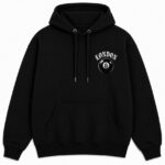 8 Ball Hoodie Black Front