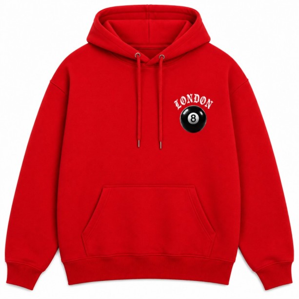 8 Ball Hoodie Front