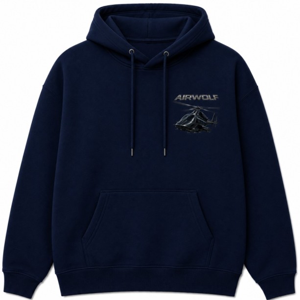 Airwolf Hoodie Front