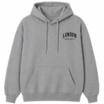 Big Ben Hoodie Grey Front