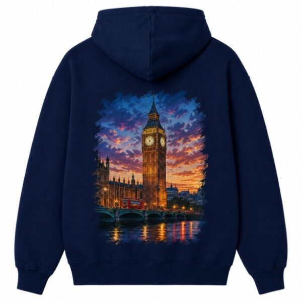 Big Ben Hoodie Navy