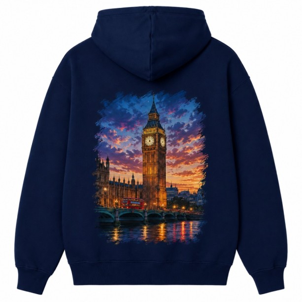 Big Ben Hoodie Navy