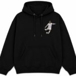 David Beckham Hoodie Black Front