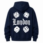 Dice Hoodie Navy