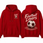 Football Hoodie Red