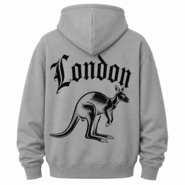 Kangaroo Hoodie Grey