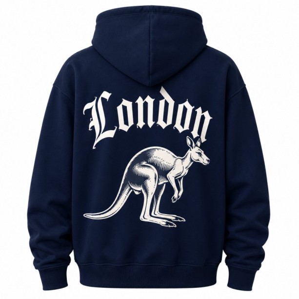 Kangaroo Hoodie Navy