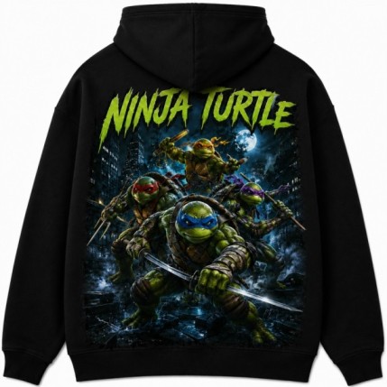 Ninja Turtle Hoodie Black