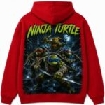 Ninja Turtle Hoodie Red