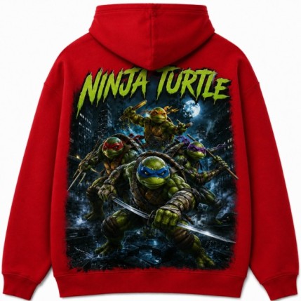 Ninja Turtle Hoodie Red