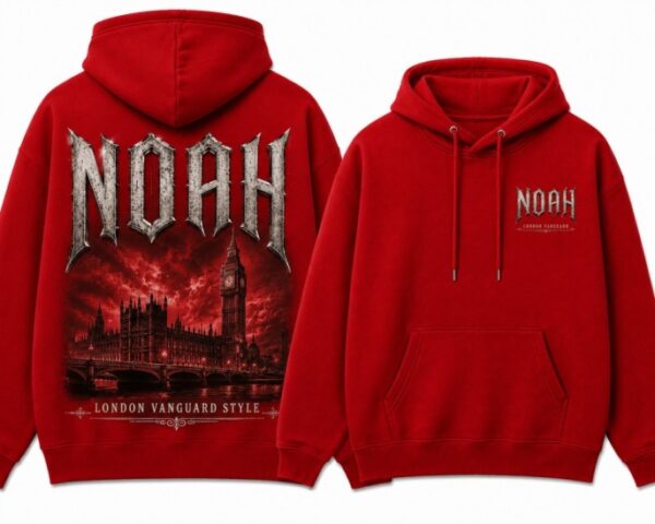 Noah Hoodie Red