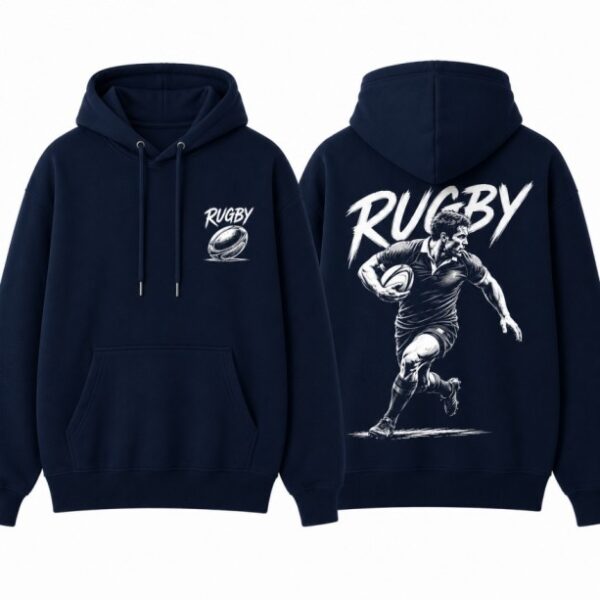 Rugby Hoodie Navy