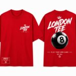 8 Ball Tee Red