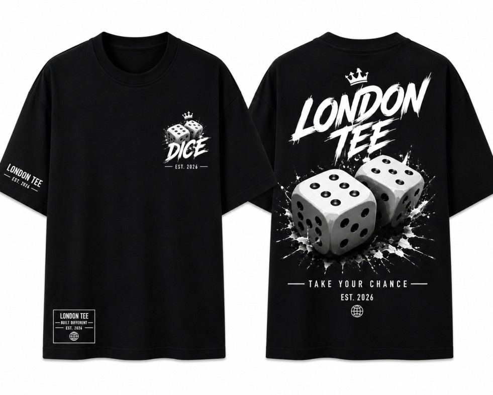Dice Tee Black