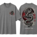 Dragon T Shirt Grey