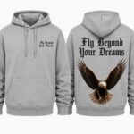 Eagle Hoodie Grey