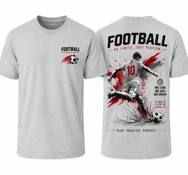 Football Kicking Tee Grey