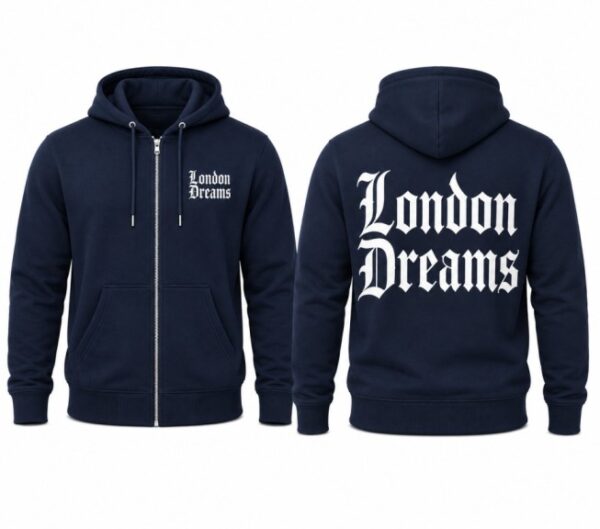 London Dreams Hoodie Navy