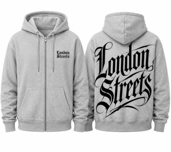 London Street Hoodie Grey