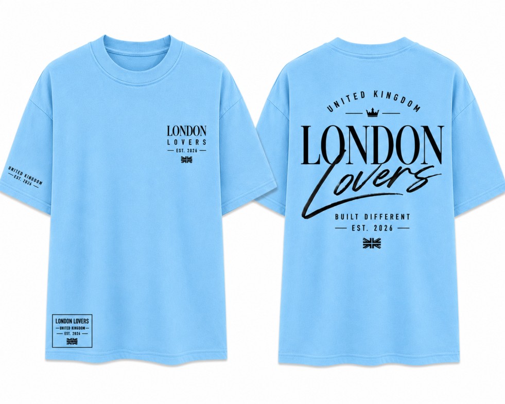 Lover T Shirt Light Blue