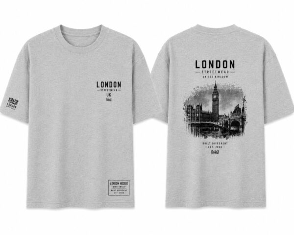 Streetwear Tee Light Grey