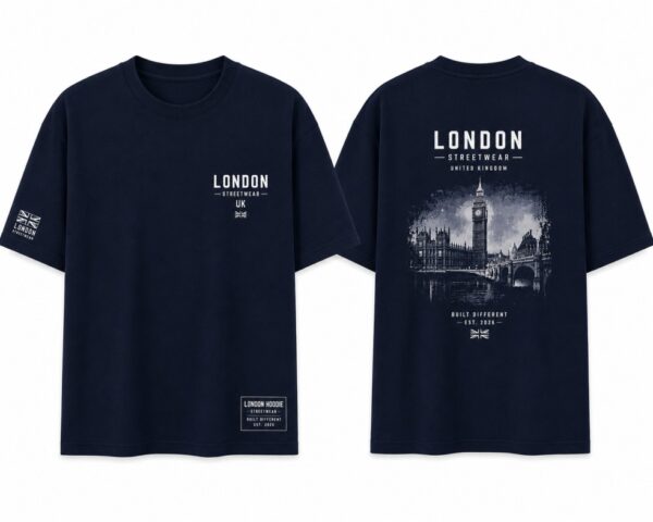 Streetwear Tee Navy
