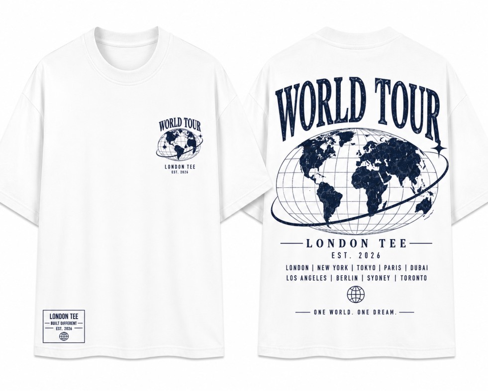 World Tour Tee White