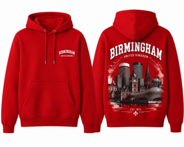 Birmingham Hoodie Red