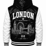 Black And White Varsity Jacket