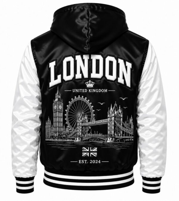 Black And White Varsity Jacket
