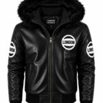 Black Jacket With Fur Hood