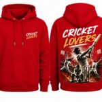 Cricket Hoodie Red