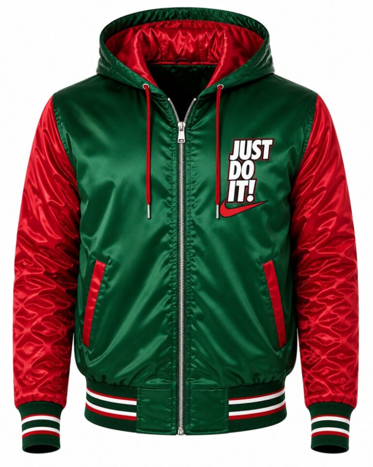 Green Hooded Jacket