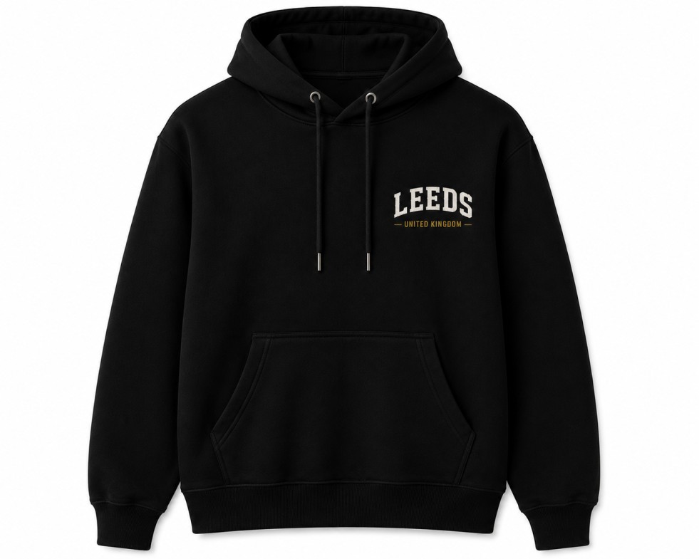 Leeds Hoodie Front View