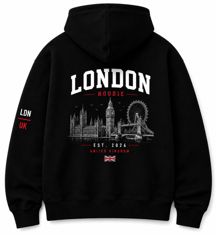 London England Hoodie