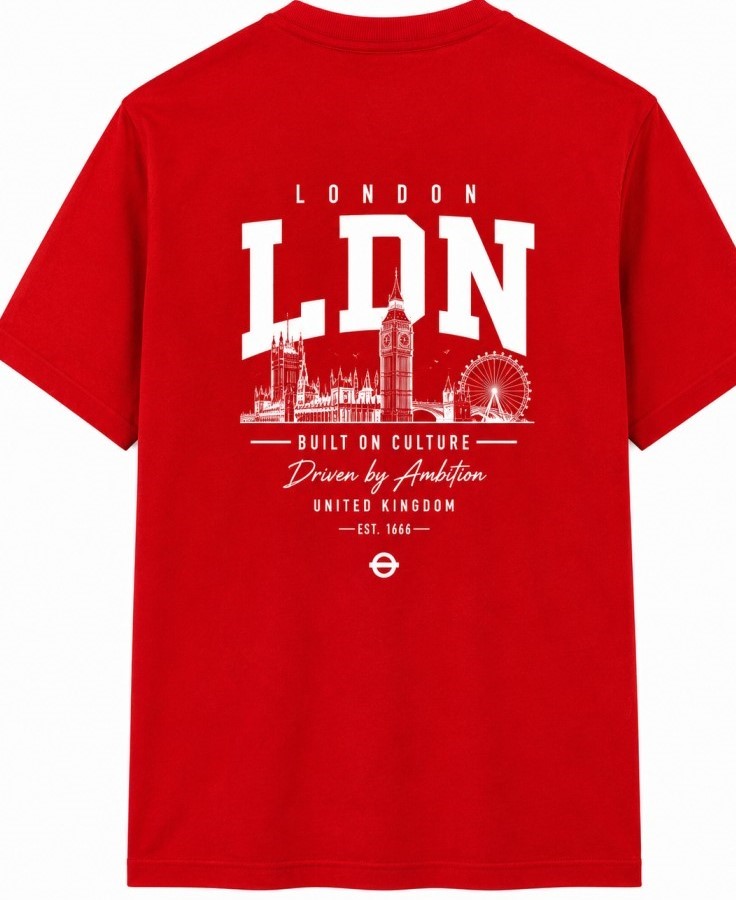 Mens Red T Shirt