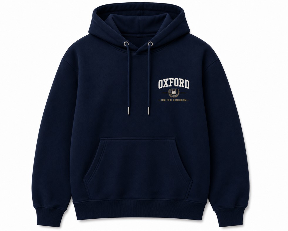 Oxford Hoodie Front View