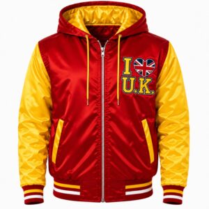 Red And Yellow Varsity Jacket