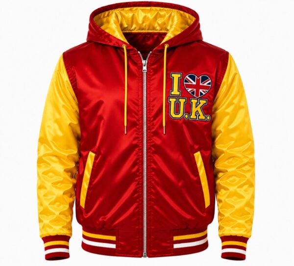 Red And Yellow Varsity Jacket