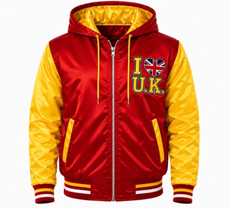 Red And Yellow Varsity Jacket