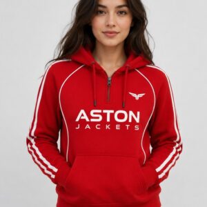 Red Aston Hoodie