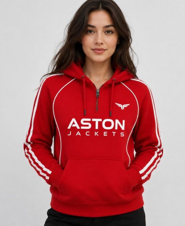 Red Aston Hoodie