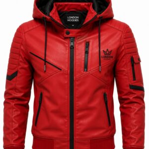 Red Hooded Jacket