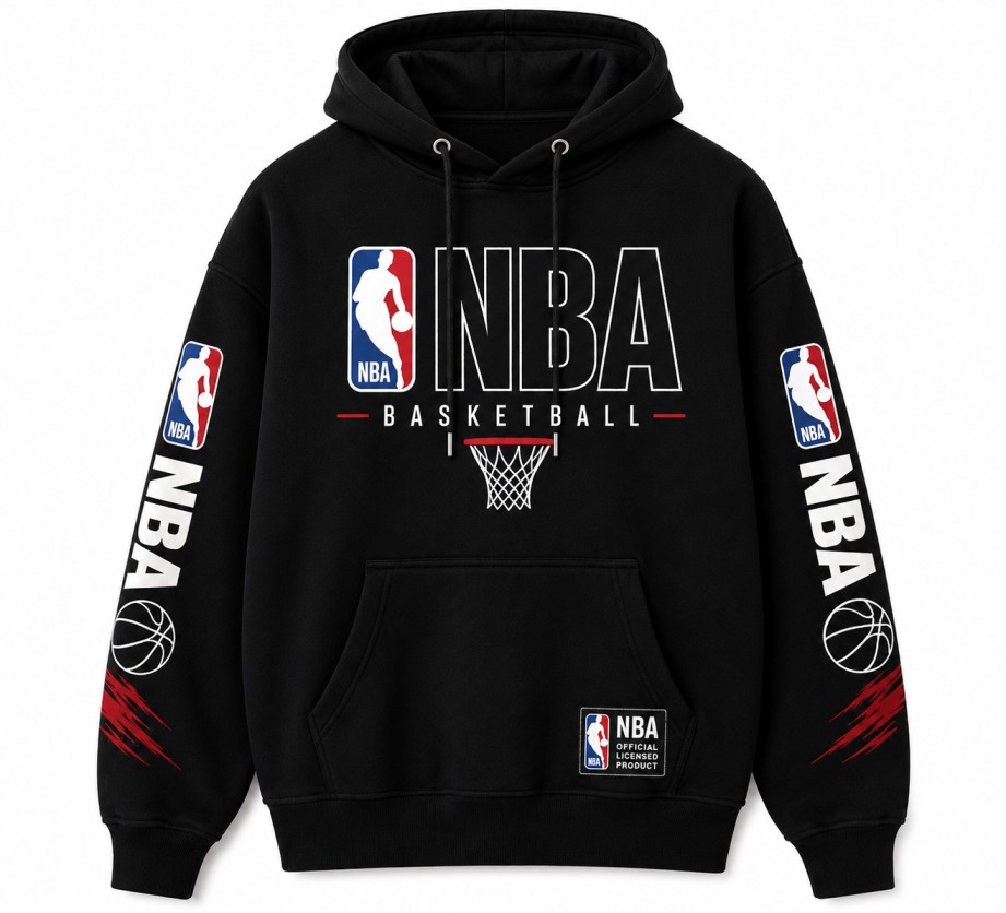 Basketball Hoodies NBA Front View