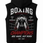 Boxing Hoodie Sleeveless