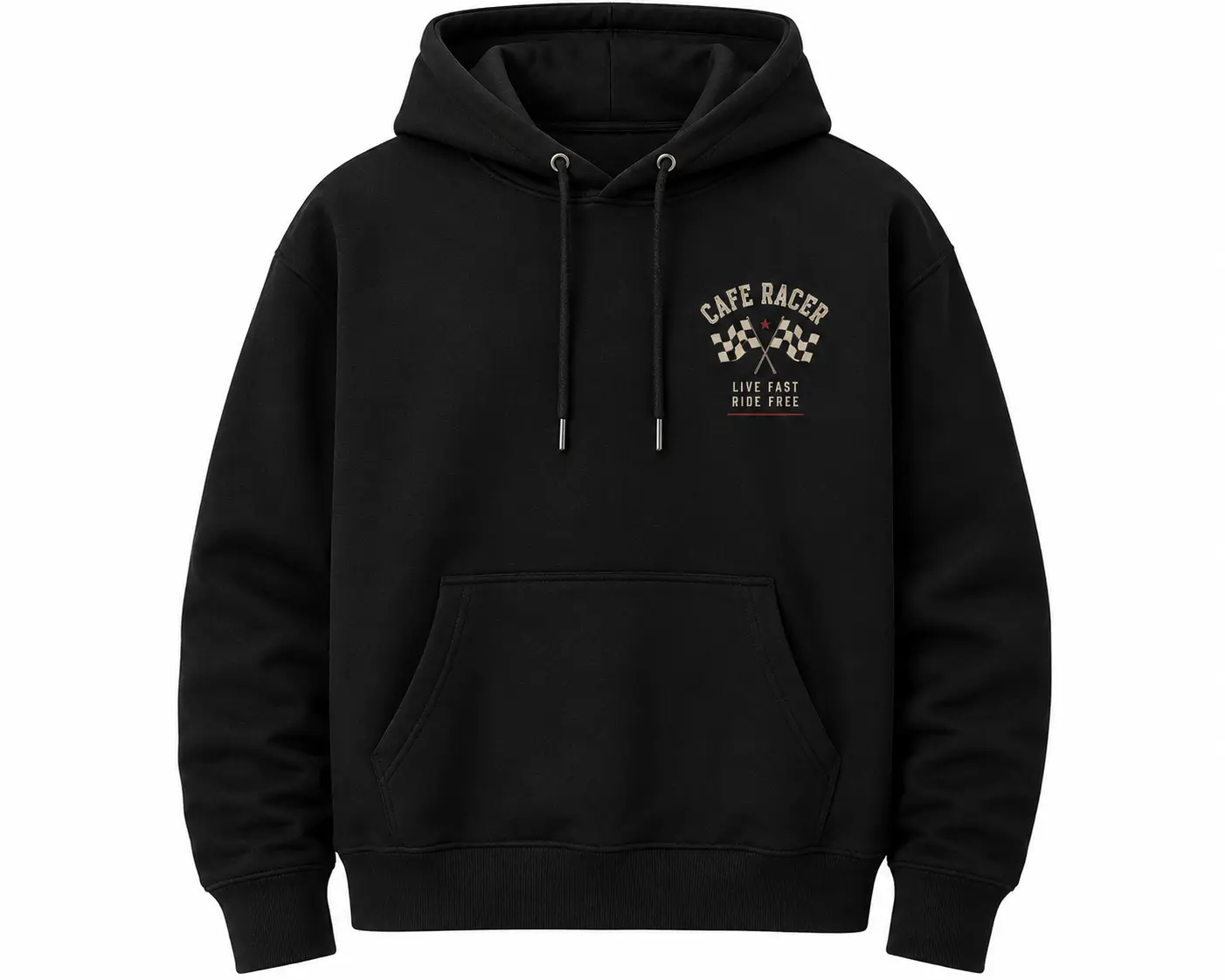 Cafe Racer Hoodie Front View