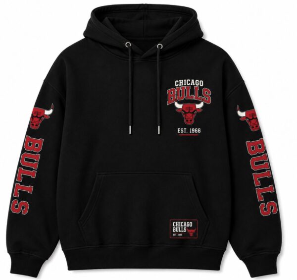 Chicago Bulls Hoodie Front View