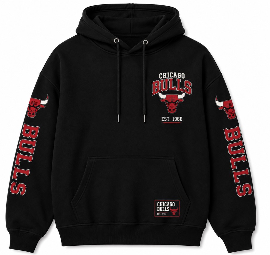 Chicago Bulls Hoodie Front View