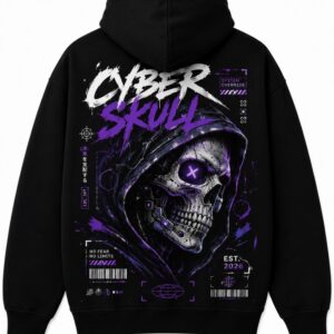 Cyber Skull Hoodie