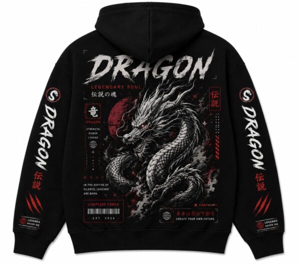 Dragon Graphic Hoodie